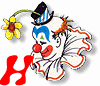 Clown 3 alphabete