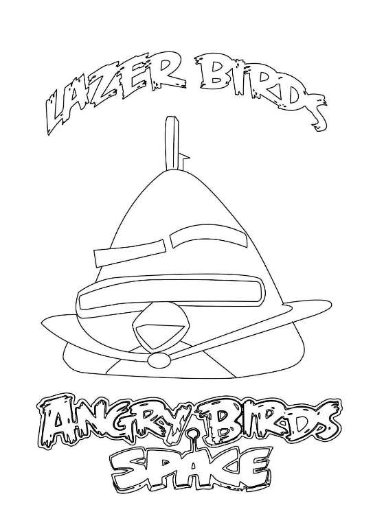Angry birds space ausmalbilder