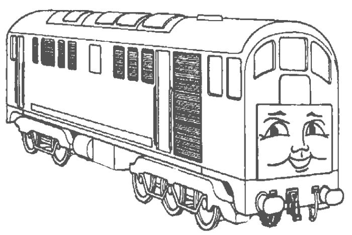 Thomas die kleine lokomotive ausmalbilder